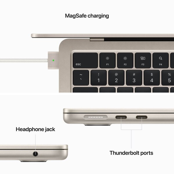 apple 13 inch macbook air starlight